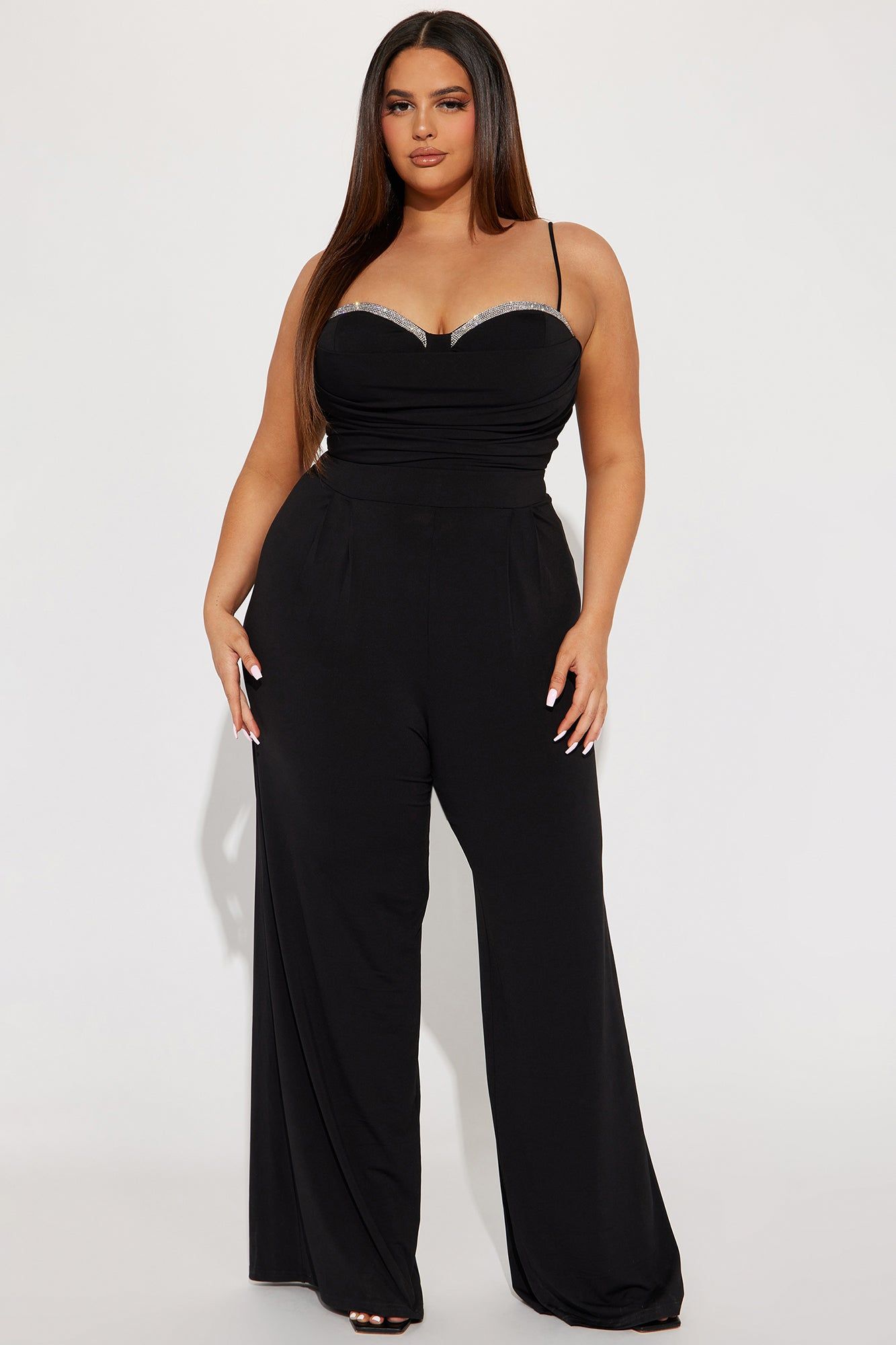 Only For Tonight Jumpsuit - Black sold by Fashion Nova product image thumbnail 4