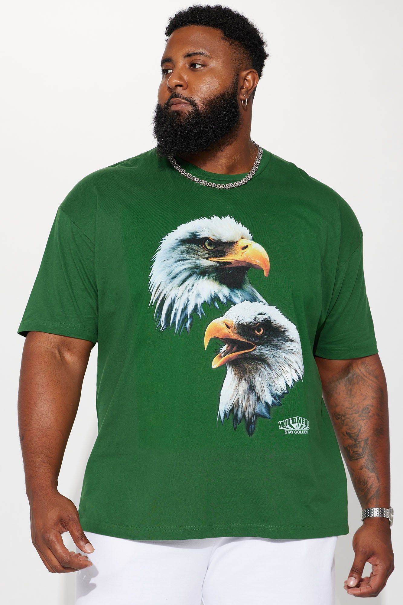Wild And Freedom Short Sleeve Tee - Hunter sold by Fashion Nova product image thumbnail 2