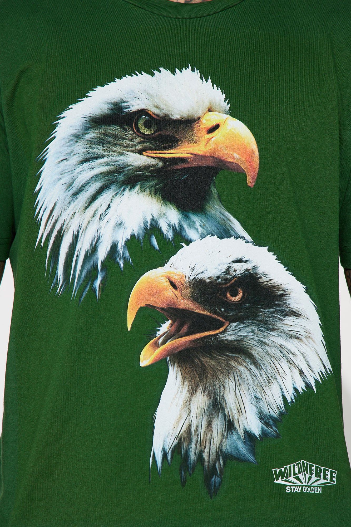 Wild And Freedom Short Sleeve Tee - Hunter sold by Fashion Nova product image thumbnail 4