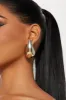 Ombre Ocean Earrings - Silver sold by Fashion Nova