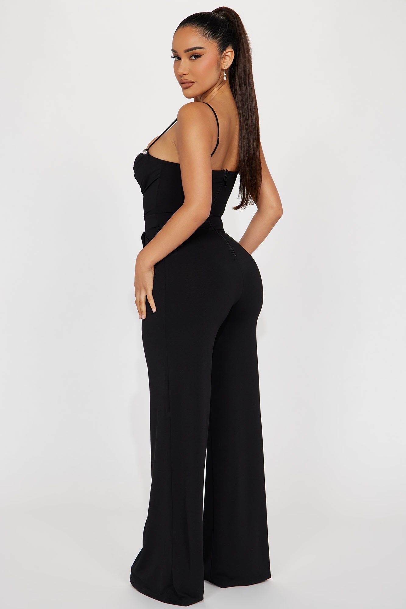 Only For Tonight Jumpsuit - Black sold by Fashion Nova product image thumbnail 3