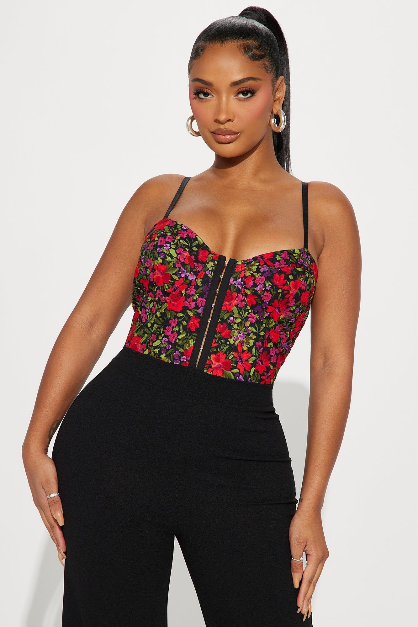 In Love Jumpsuit - Black/combo sold by Fashion Nova product image thumbnail 2