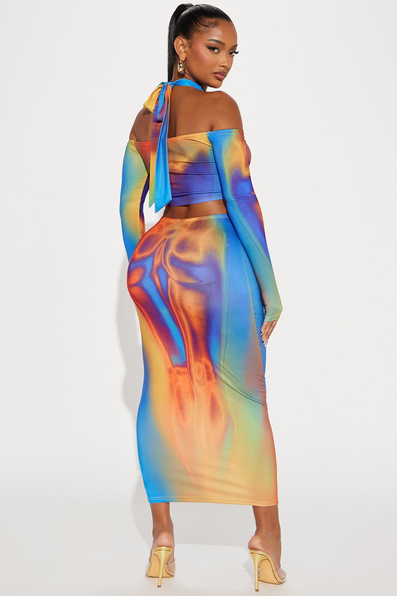 Feeling Heated Skirt Set - Multi Color sold by Fashion Nova product image thumbnail 3