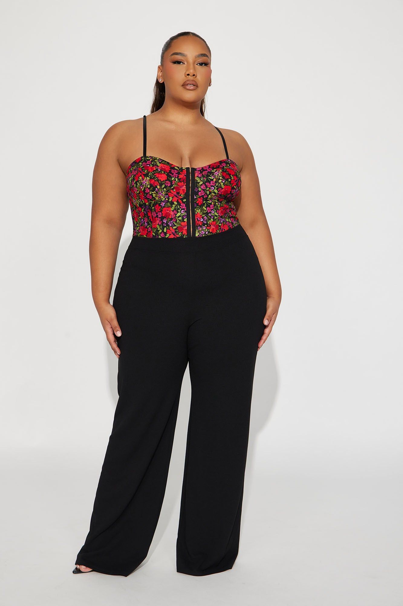 In Love Jumpsuit - Black/combo sold by Fashion Nova product image thumbnail 4