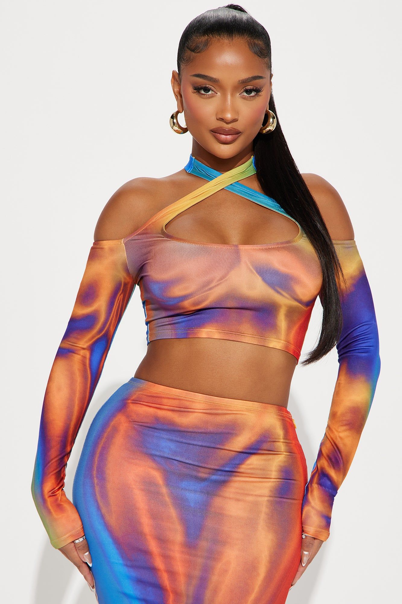 Feeling Heated Skirt Set - Multi Color sold by Fashion Nova product image thumbnail 2