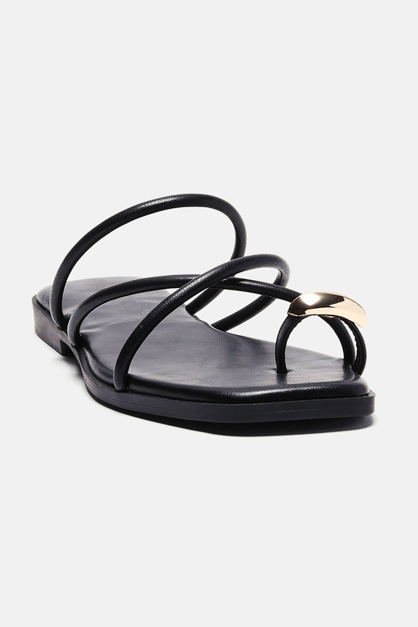 Libbie Flat Sandals - Black sold by Fashion Nova product image thumbnail 2