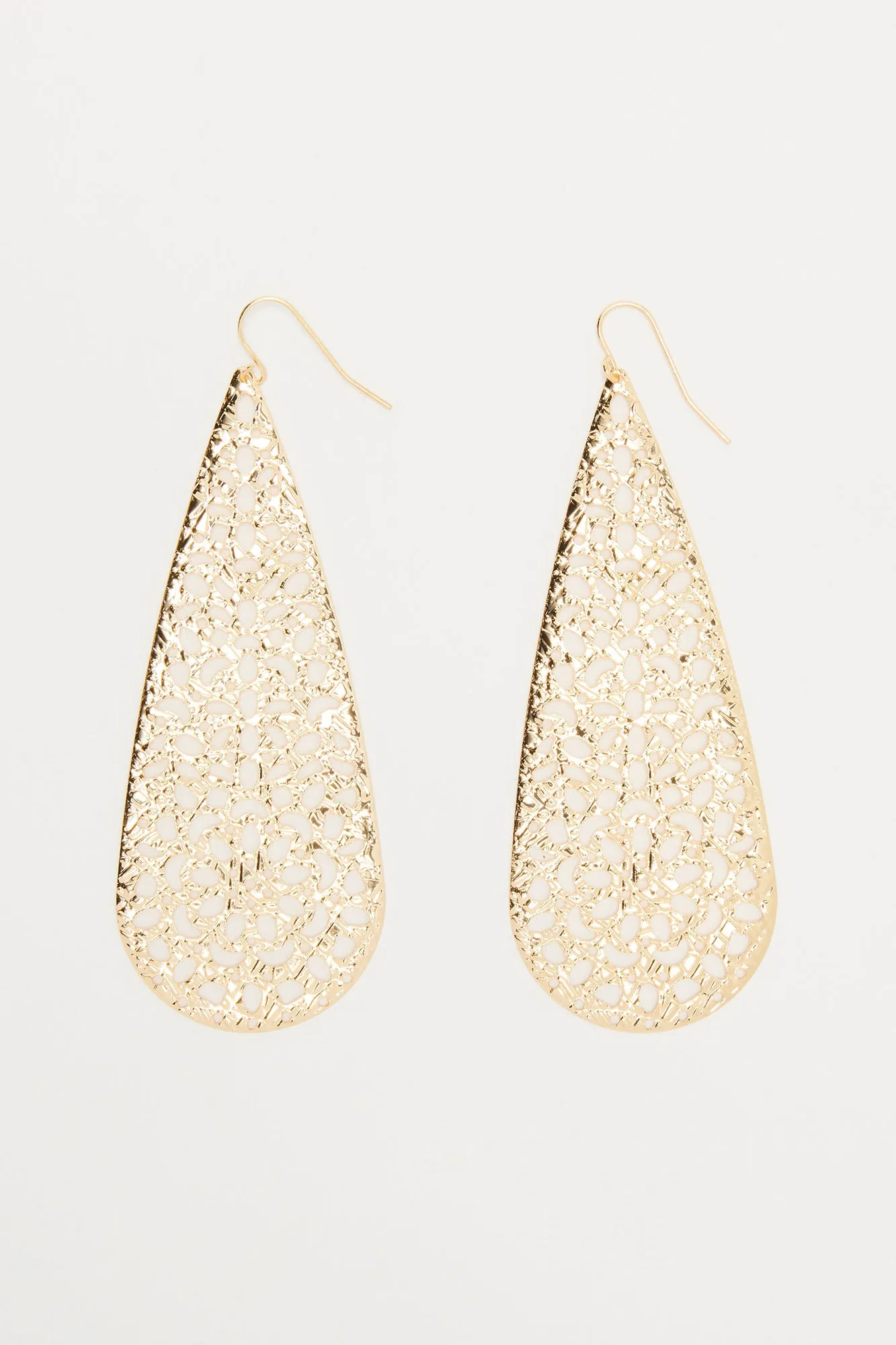 Clear The Water Earrings - Gold sold by Fashion Nova product image thumbnail 3