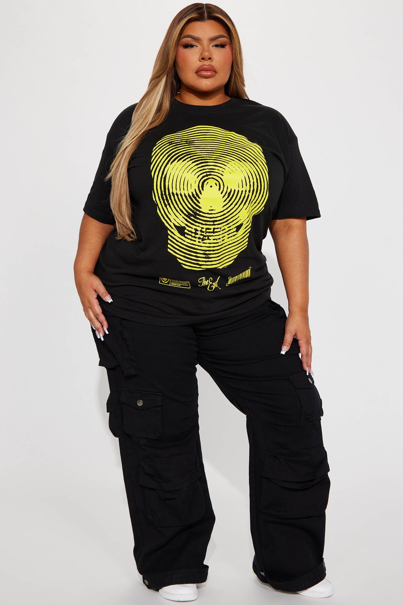 Sculpted Graphic Tee - Grey sold by Fashion Nova product image thumbnail 4