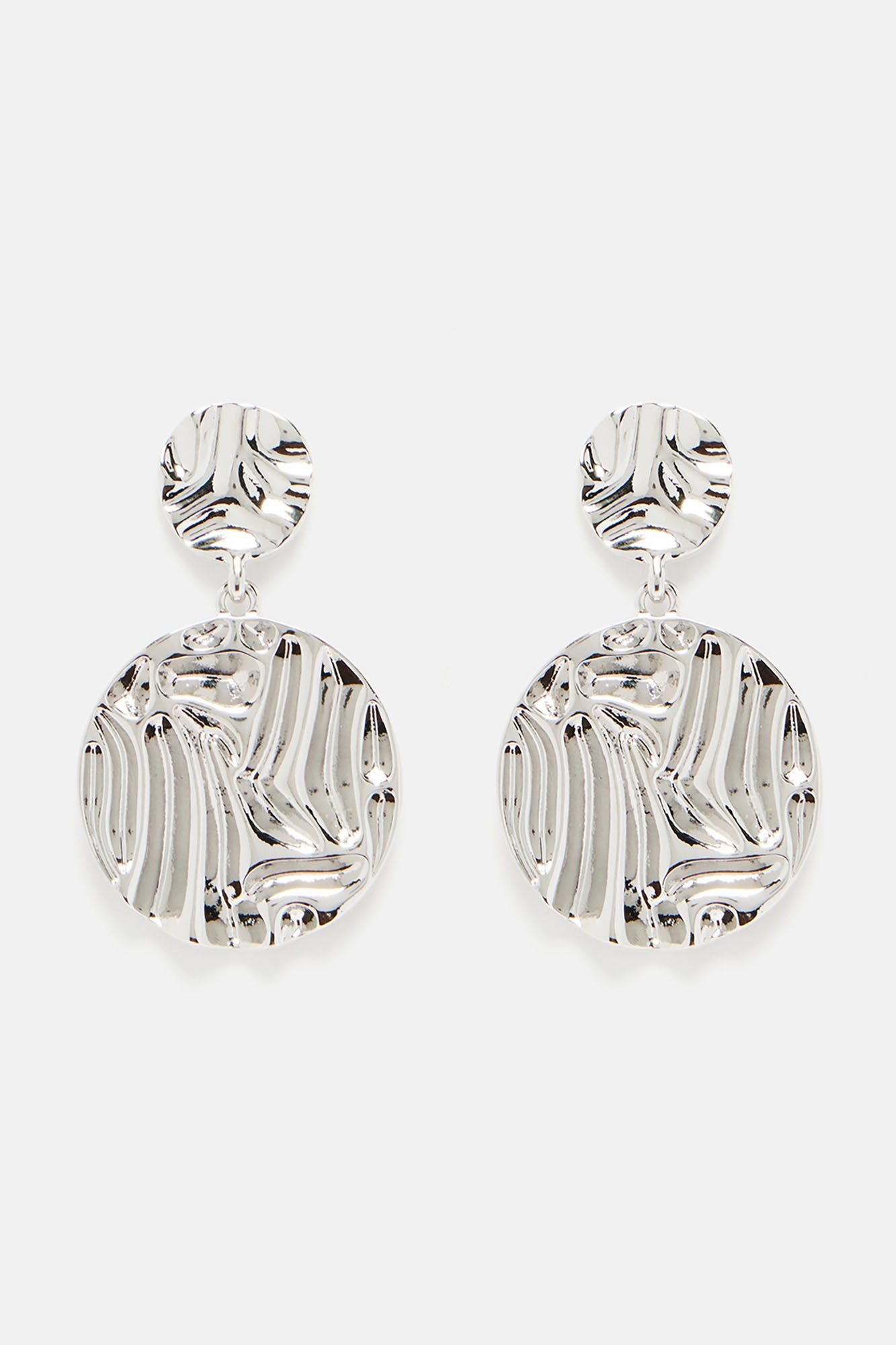 Elena Earrings - Silver sold by Fashion Nova product image thumbnail 2