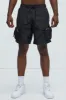 Noah Belted Shorts - Black sold by Fashion Nova