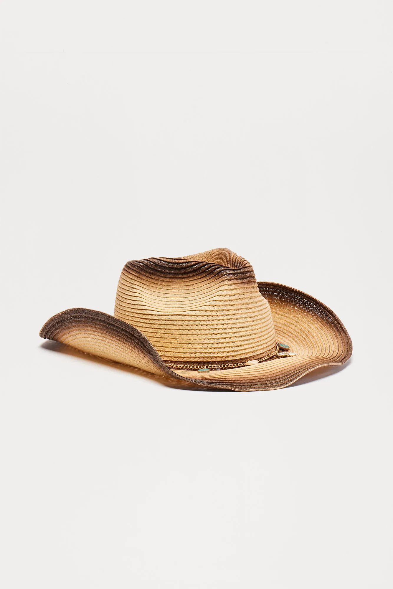 Paradise Playa Cowboy Hat - Beige/Brown sold by Fashion Nova product image thumbnail 3