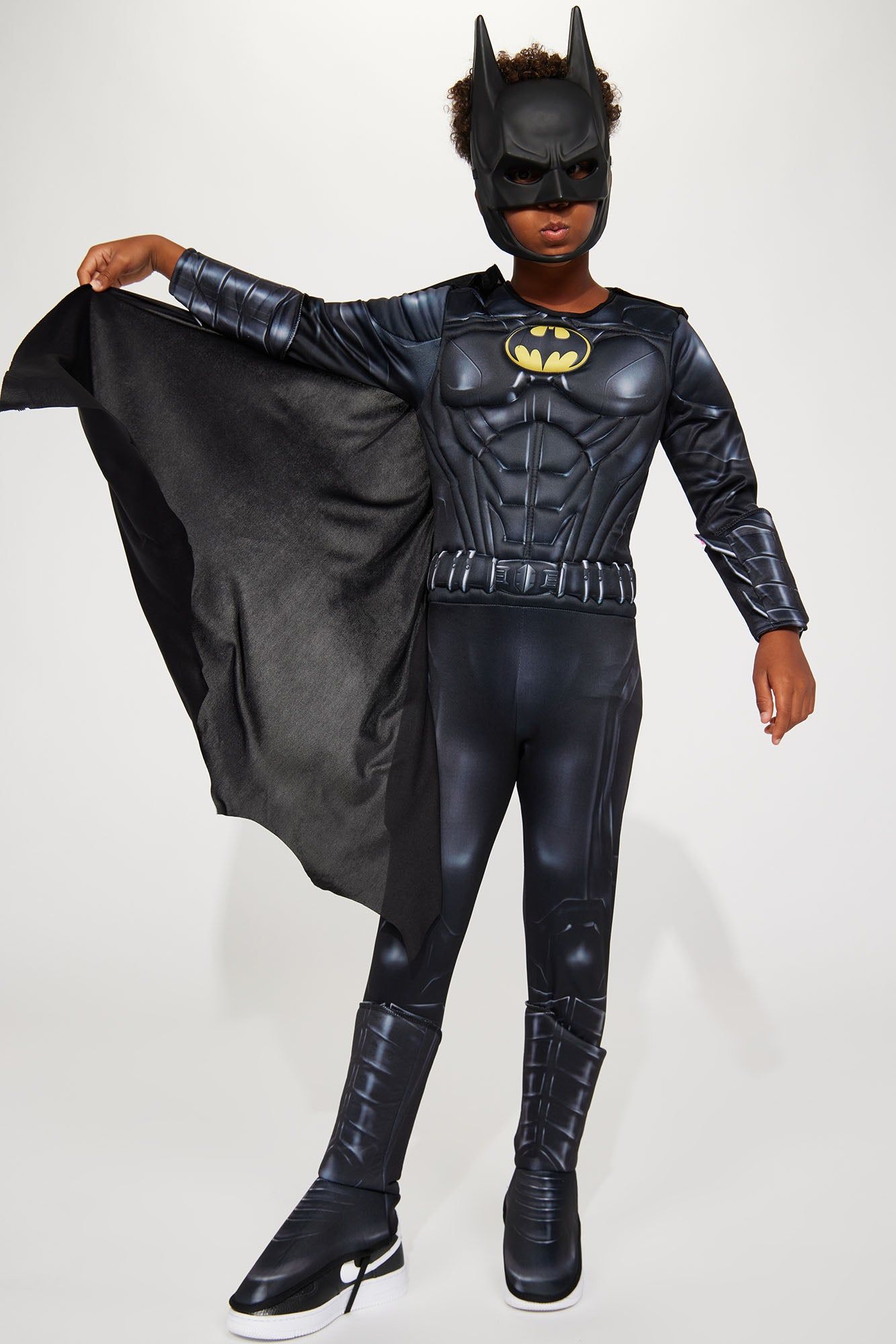 Mini Batman 2 Piece Costume - Black sold by Fashion Nova