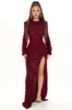 Foreign Cars Sequin Maxi Dress - Wine sold by Fashion Nova