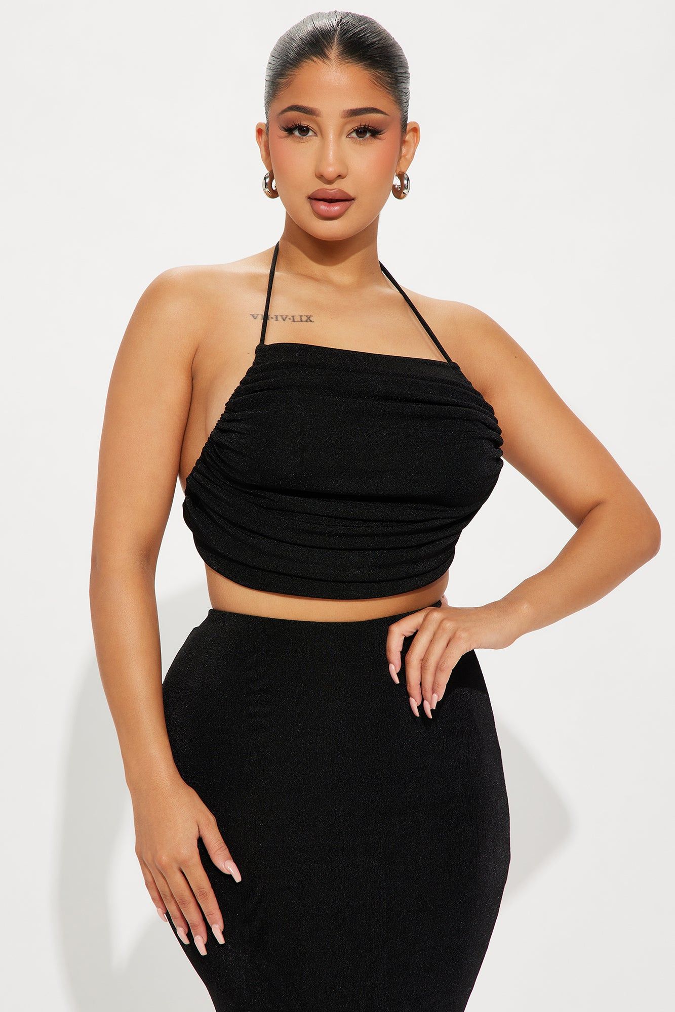 Cassandra Skirt Set - Black sold by Fashion Nova product image thumbnail 2
