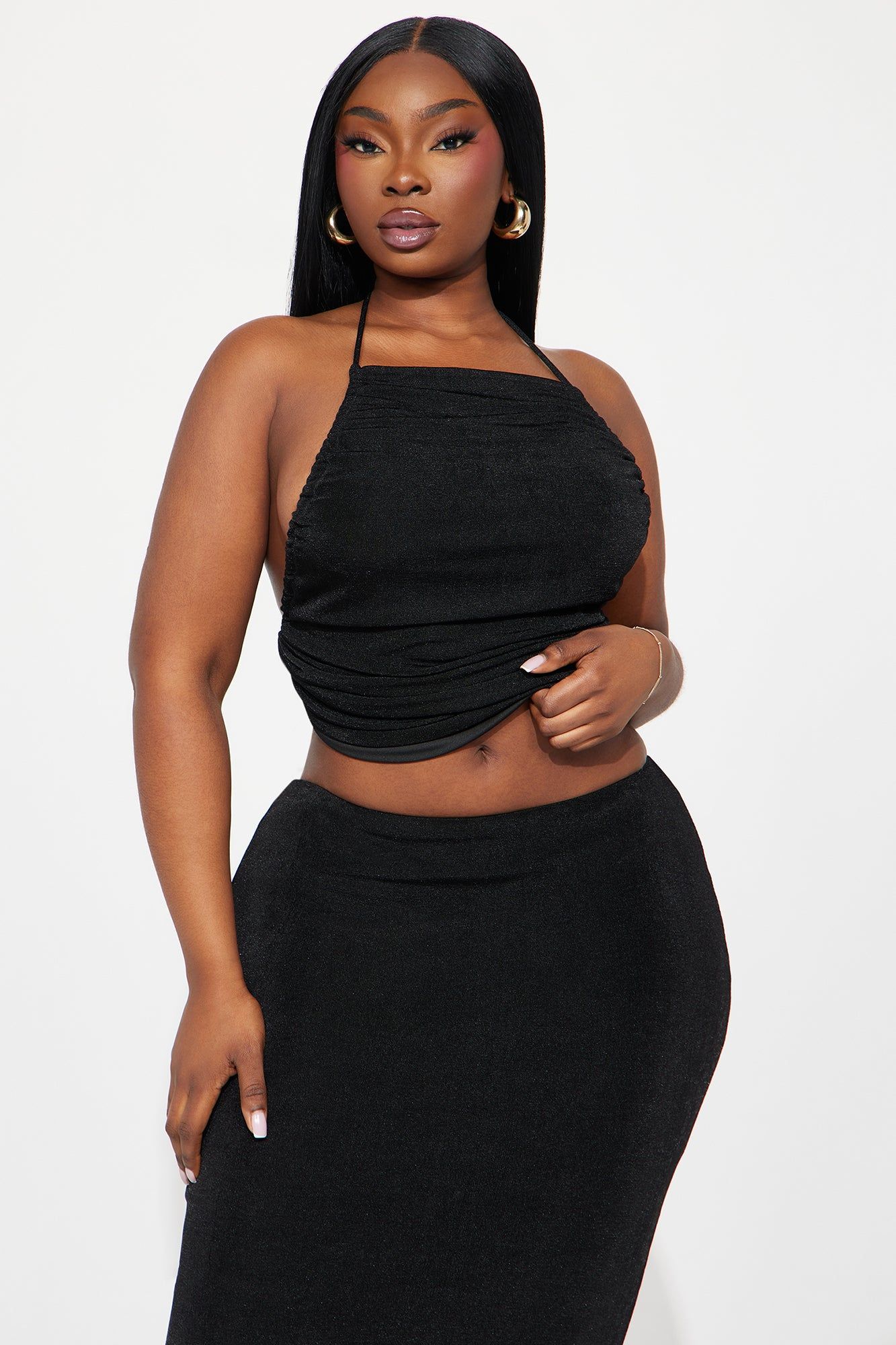 Cassandra Skirt Set - Black sold by Fashion Nova product image thumbnail 5