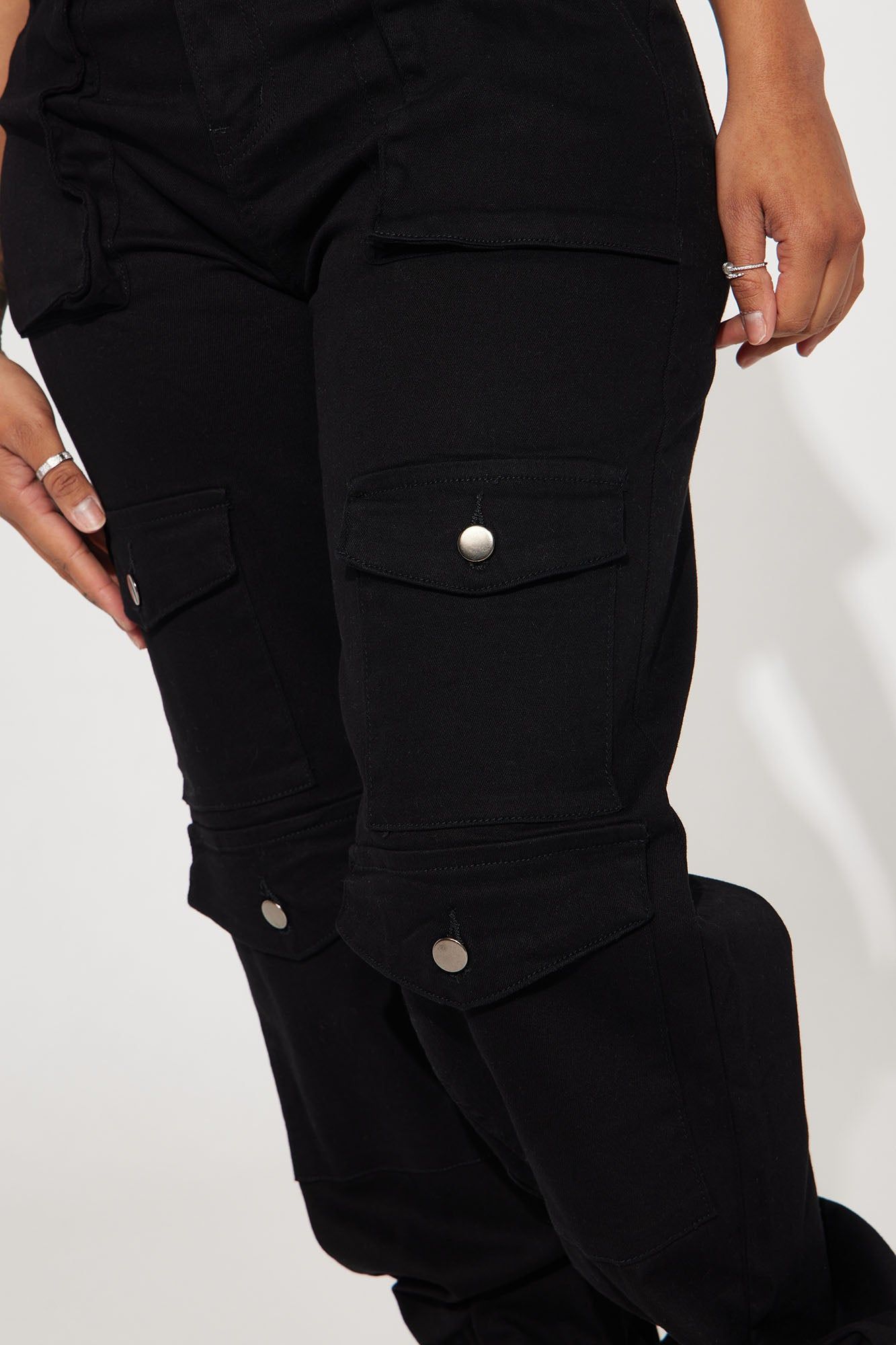 Watch Me Go Cargo Jogger - Black sold by Fashion Nova product image thumbnail 3