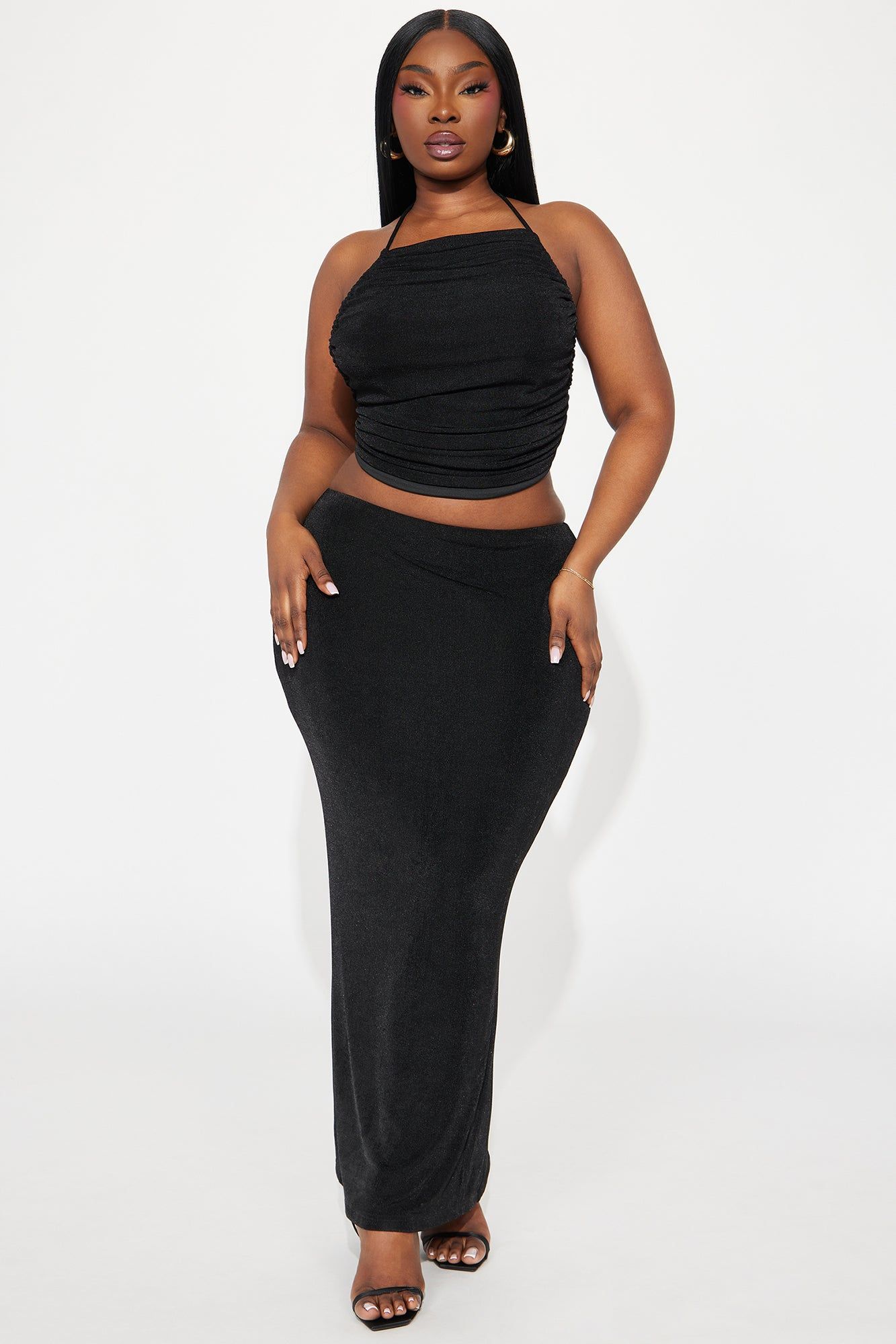 Cassandra Skirt Set - Black sold by Fashion Nova product image thumbnail 4