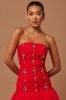 Dinah Embellished Tulle Gown - Red sold by Fashion Nova