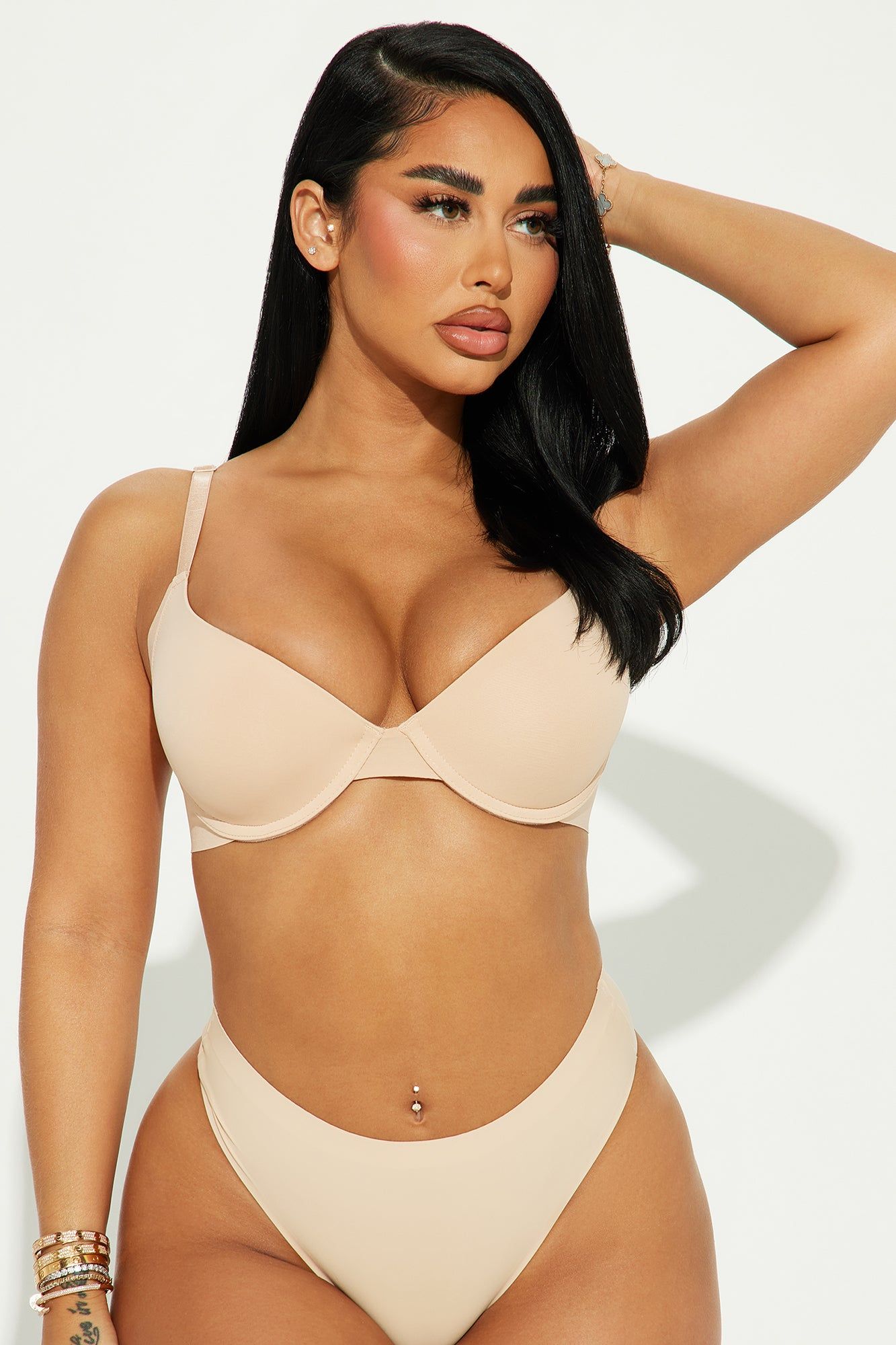 Everyday 2 Pack Smoothing Bra - Taupe sold by Fashion Nova