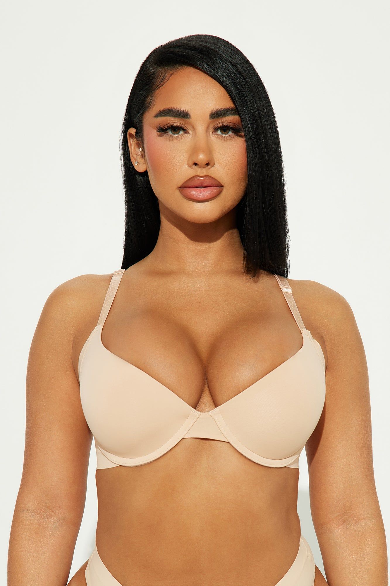 Everyday 2 Pack Smoothing Bra - Taupe sold by Fashion Nova product image thumbnail 2
