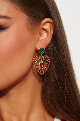 Holly Jolly Earrings - Multi Color sold by Fashion Nova