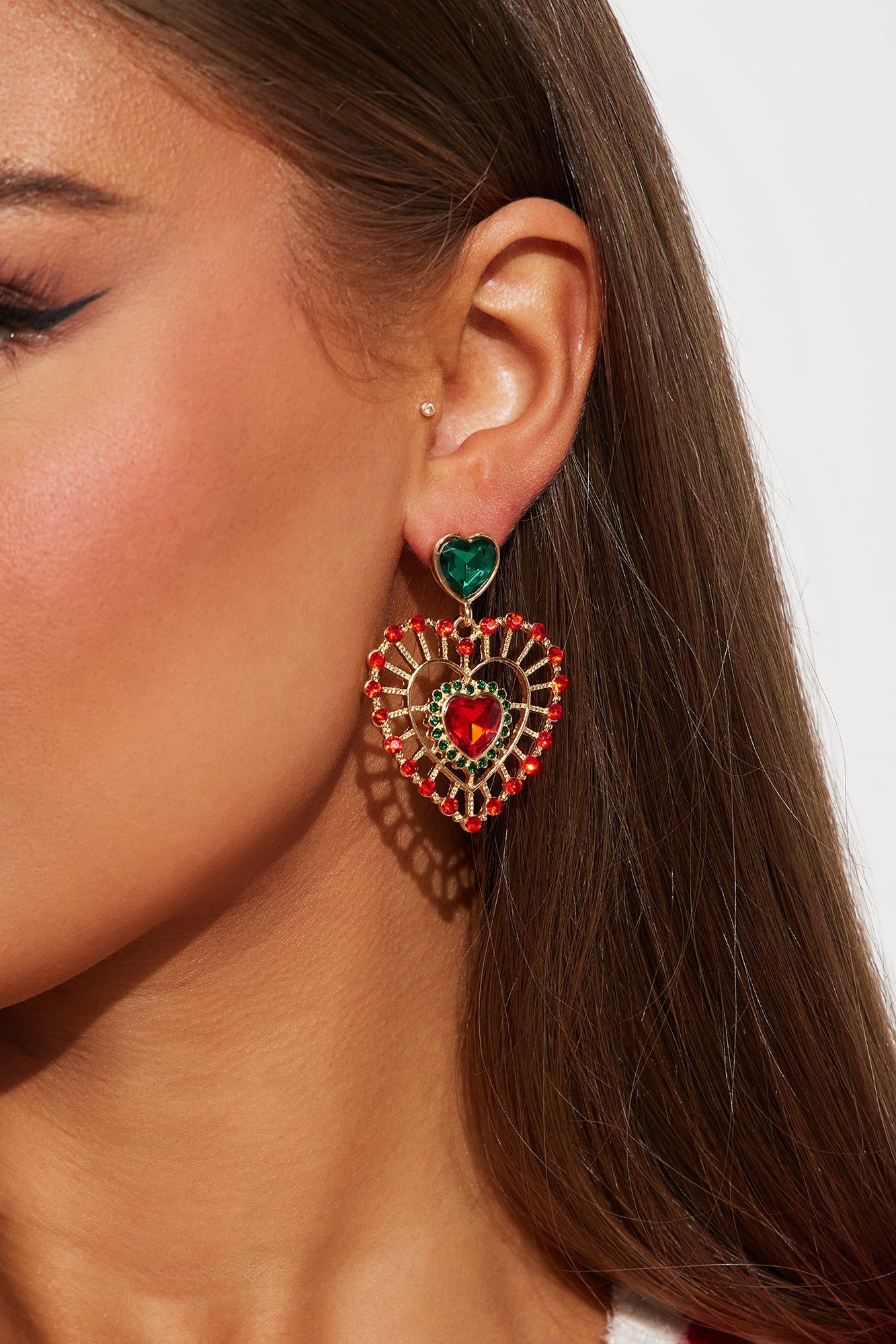 Holly Jolly Earrings - Multi Color sold by Fashion Nova