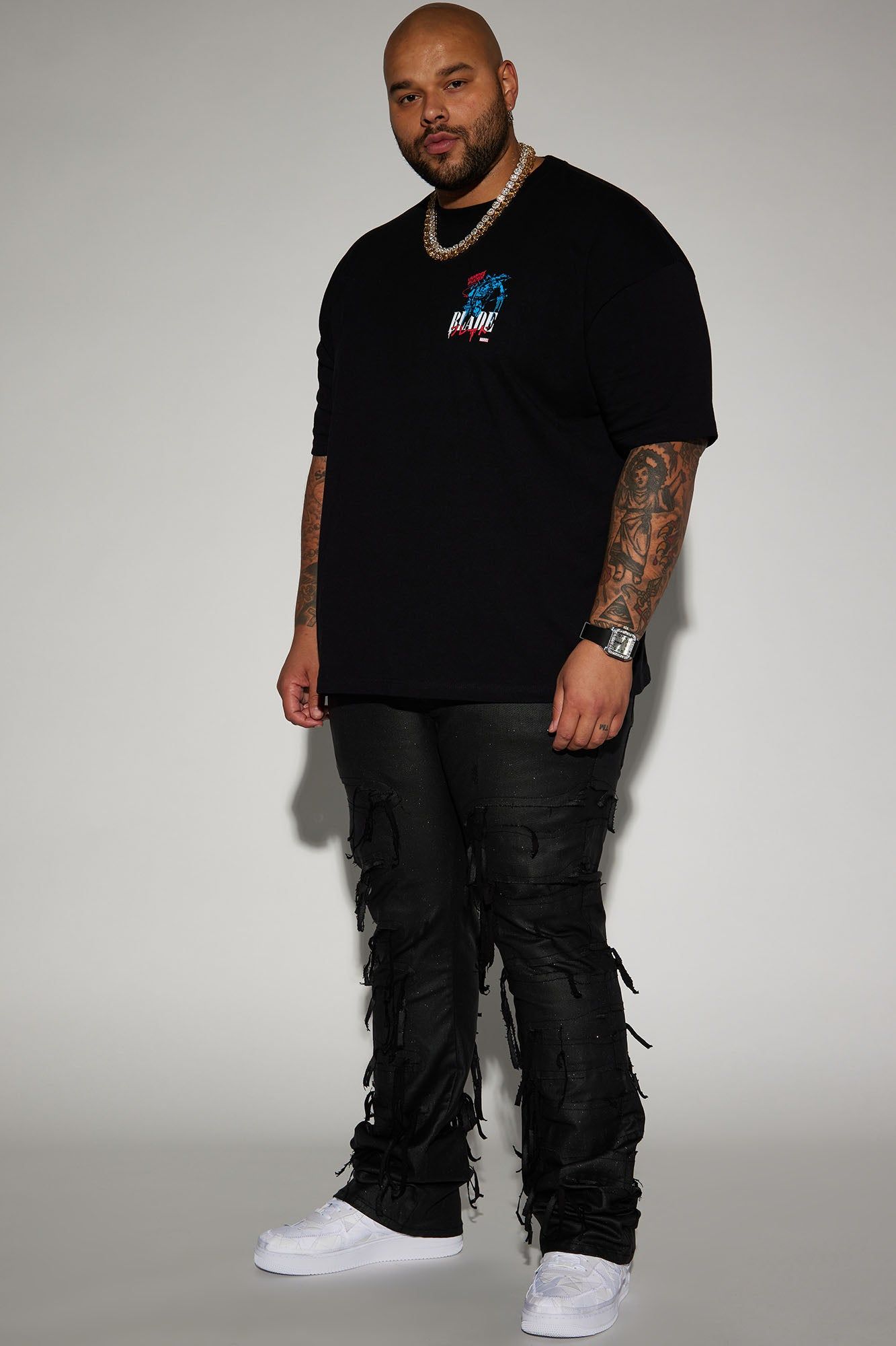 Blade Coming For You Boxy Short Sleeve Tee - Black sold by Fashion Nova product image thumbnail 7