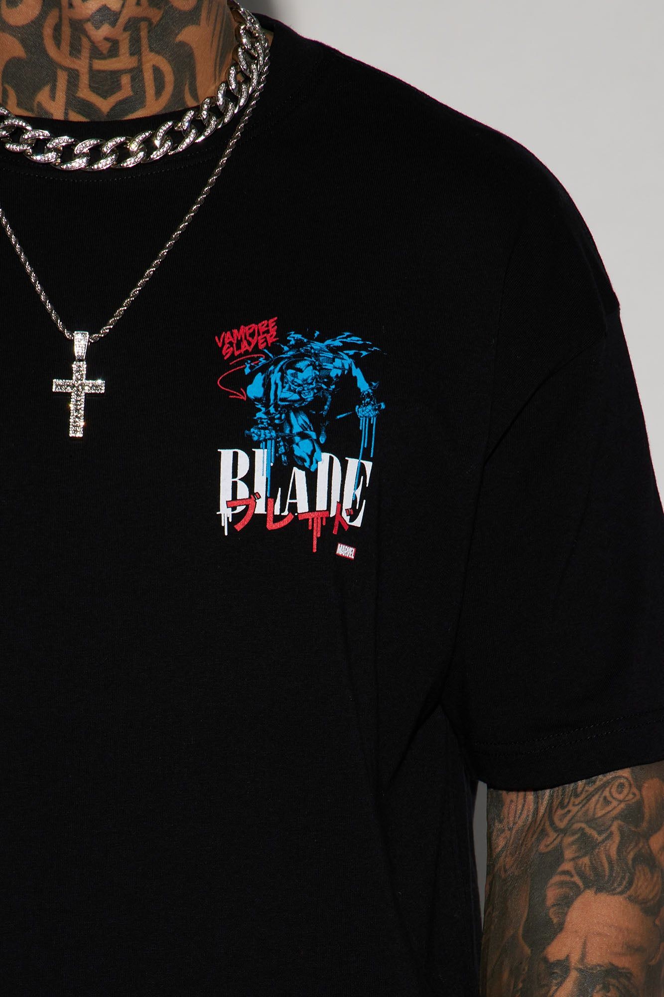 Blade Coming For You Boxy Short Sleeve Tee - Black sold by Fashion Nova product image thumbnail 3