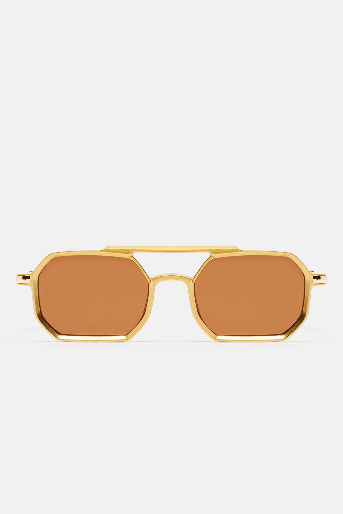 South Pointe Sunglasses - Gold/Brown sold by Fashion Nova product image thumbnail 2
