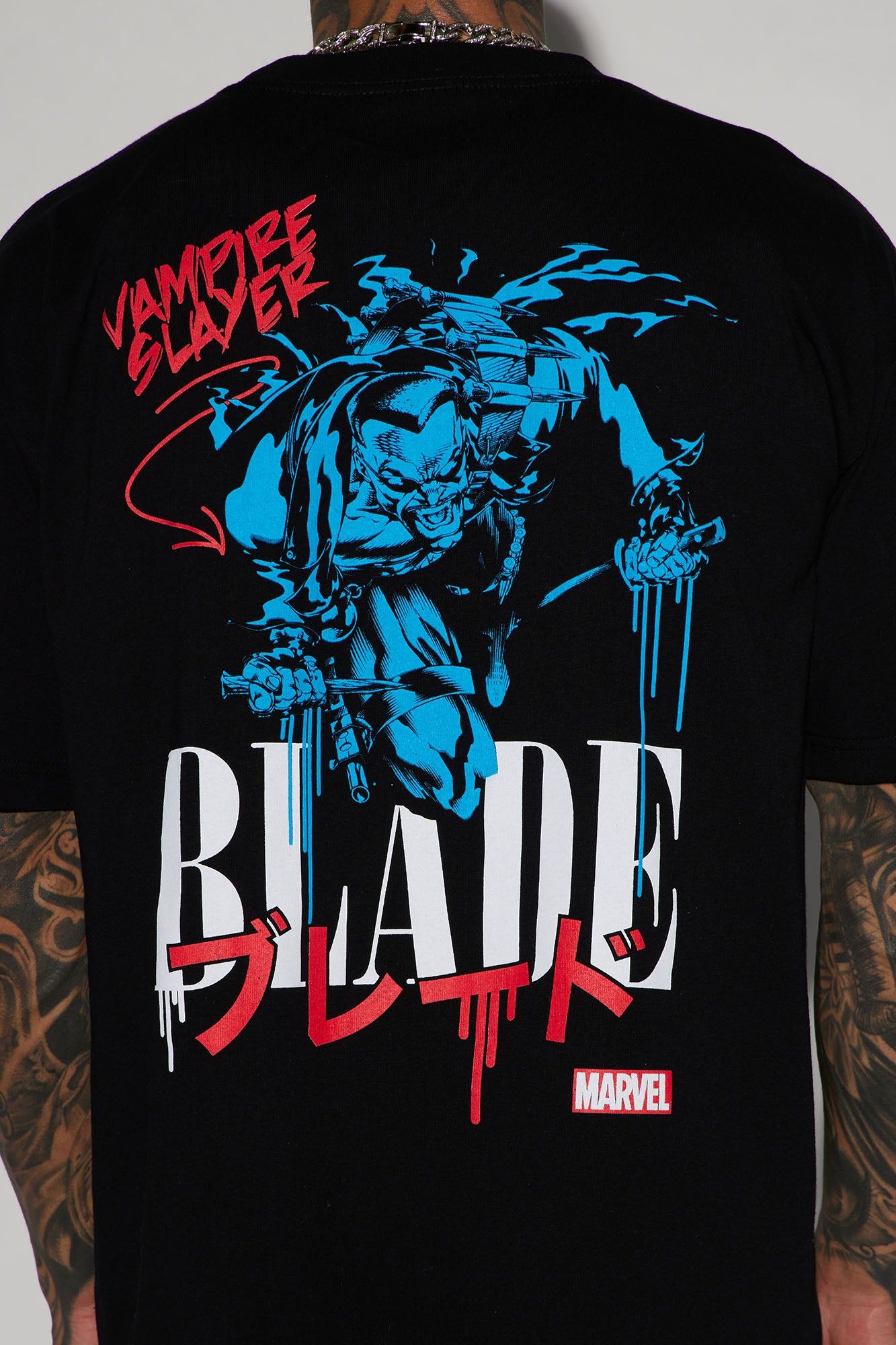 Blade Coming For You Boxy Short Sleeve Tee - Black sold by Fashion Nova product image thumbnail 6