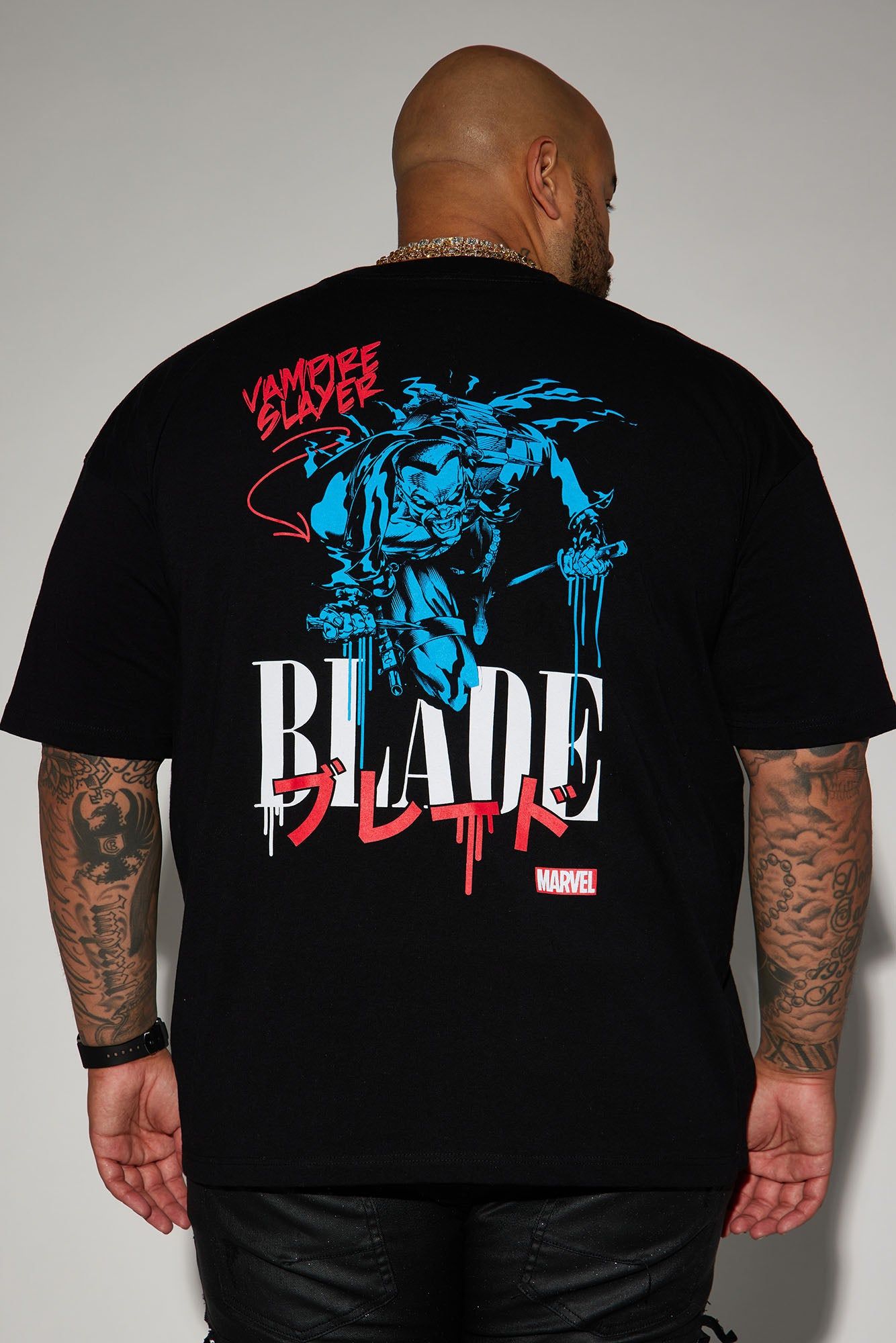 Blade Coming For You Boxy Short Sleeve Tee - Black sold by Fashion Nova product image thumbnail 9