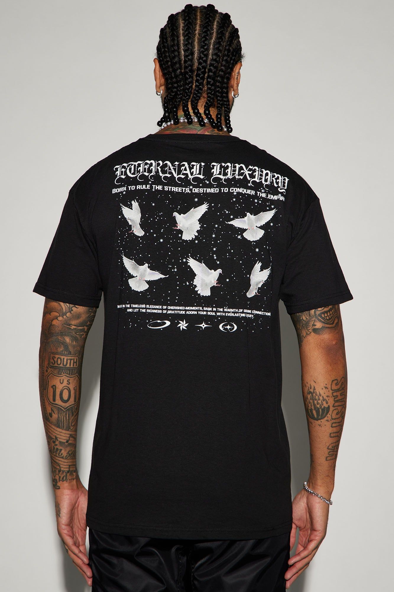 Eternal Luxury Forever Short Sleeve Tee - Black sold by Fashion Nova product image thumbnail 5