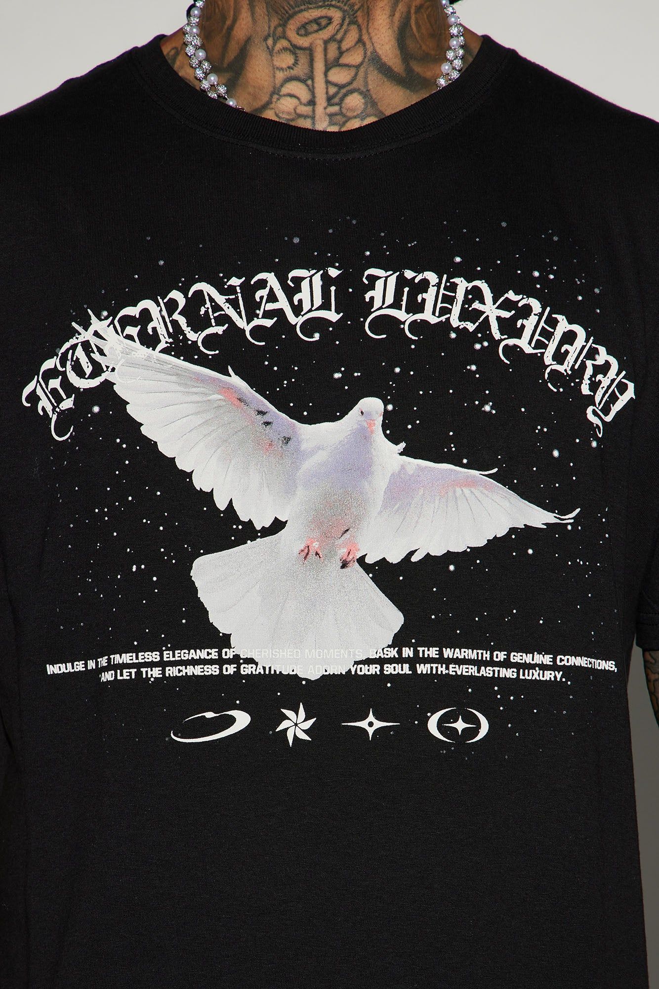 Eternal Luxury Forever Short Sleeve Tee - Black sold by Fashion Nova product image thumbnail 3