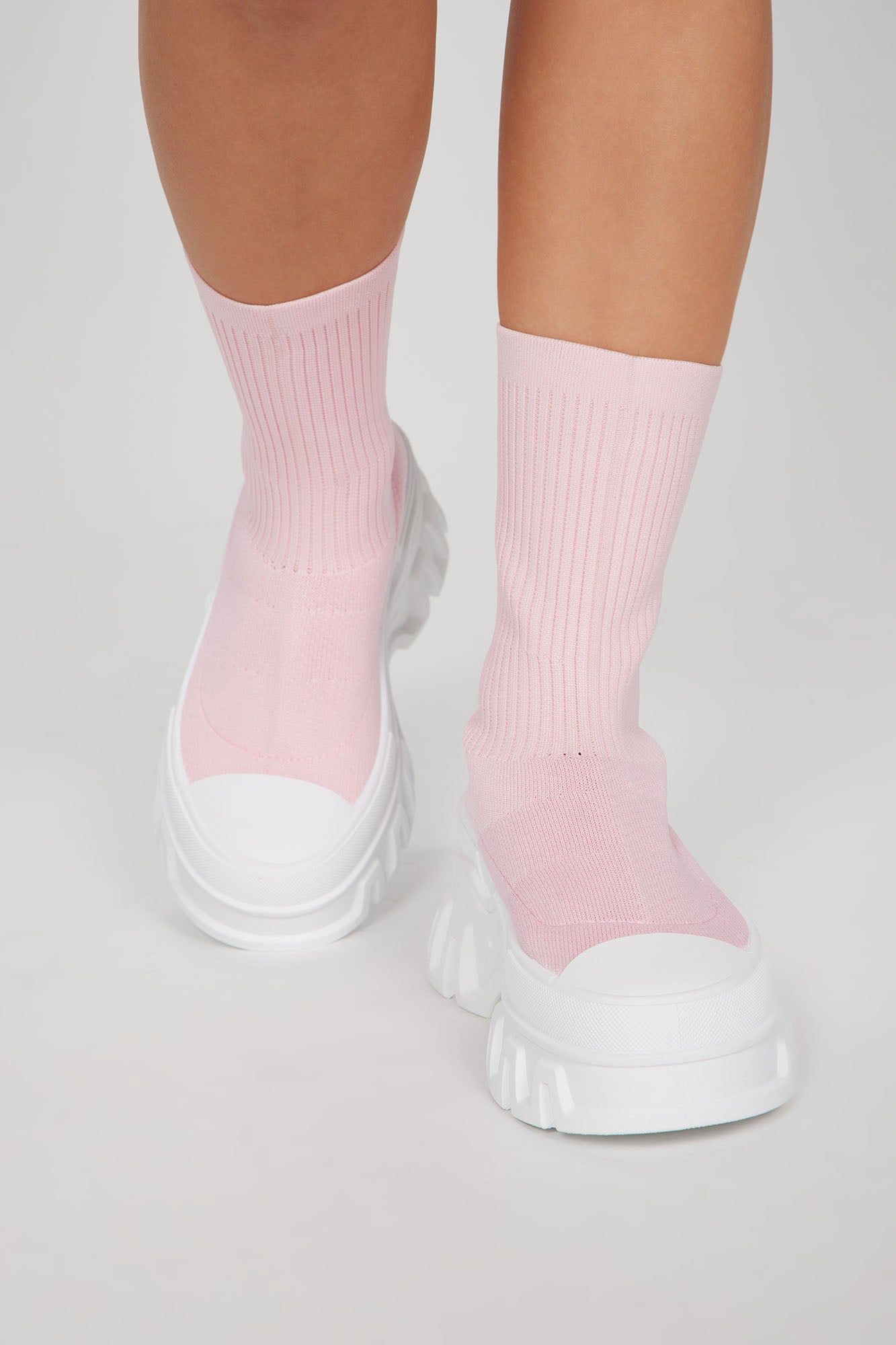 Never Late Platform Sneakers - Pink sold by Fashion Nova product image thumbnail 2