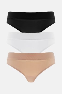 Another Level Thong 3 Pack Panties - Nude/combo sold by Fashion Nova