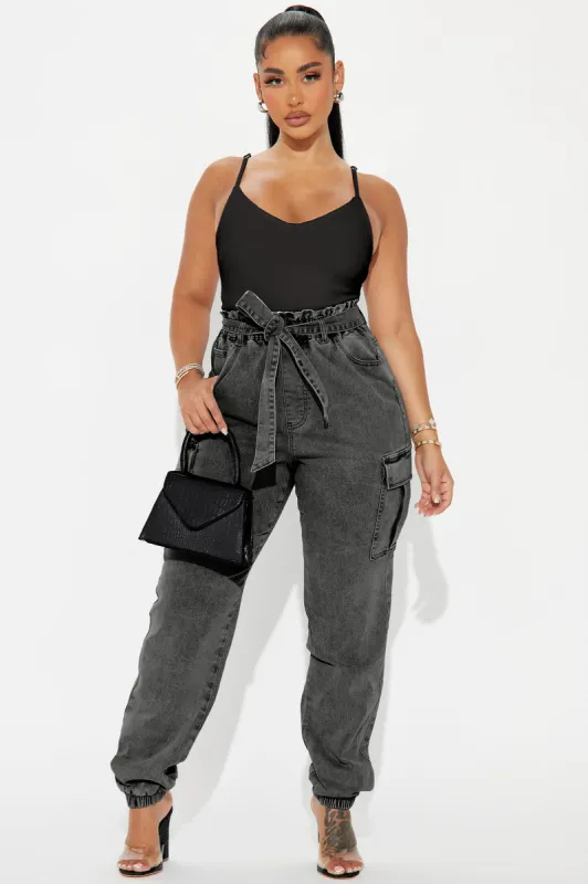 In Her Element Jumpsuit - Black sold by Fashion Nova
