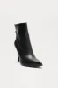 Reid Heeled Booties - Black sold by Fashion Nova