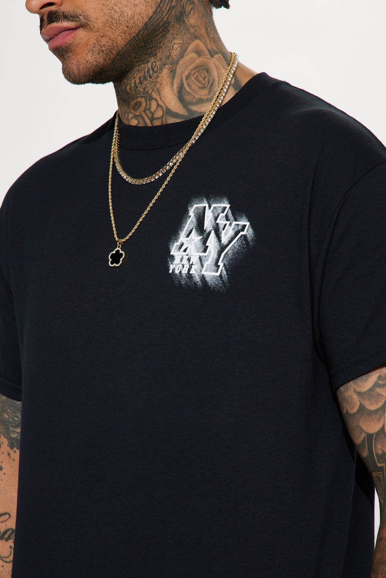 New York Era Short Sleeve Tee - Black sold by Fashion Nova product image thumbnail 5