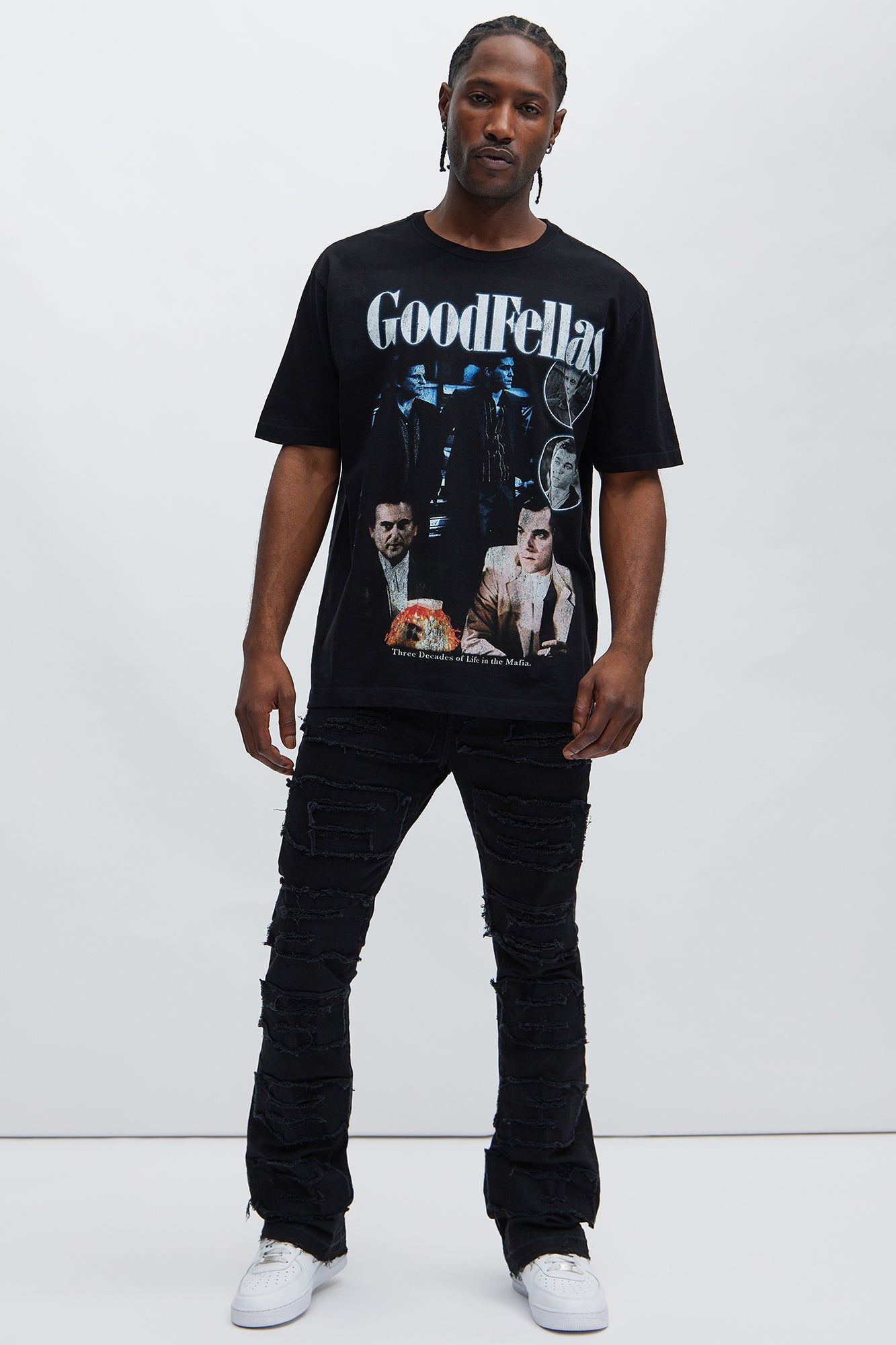 GoodFellas Short Sleeve Tee - Black sold by Fashion Nova product image thumbnail 2