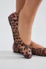 Wild Love Bow Ballet Flats - Leopard sold by Fashion Nova