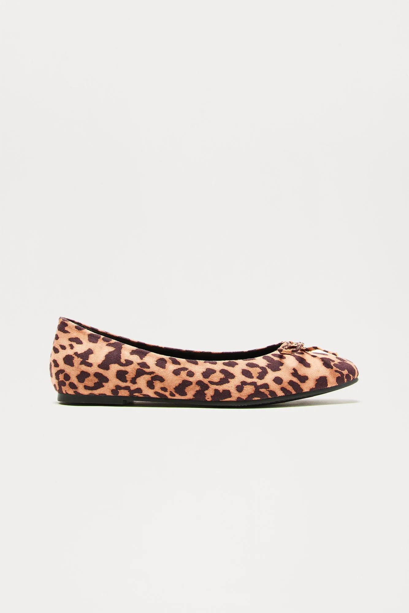 Wild Love Bow Ballet Flats - Leopard sold by Fashion Nova product image thumbnail 4