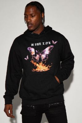 Live And Let Live Hoodie - Black sold by Fashion Nova