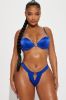 Watch Me Shine Satin 2 Piece Set - Royal sold by Fashion Nova