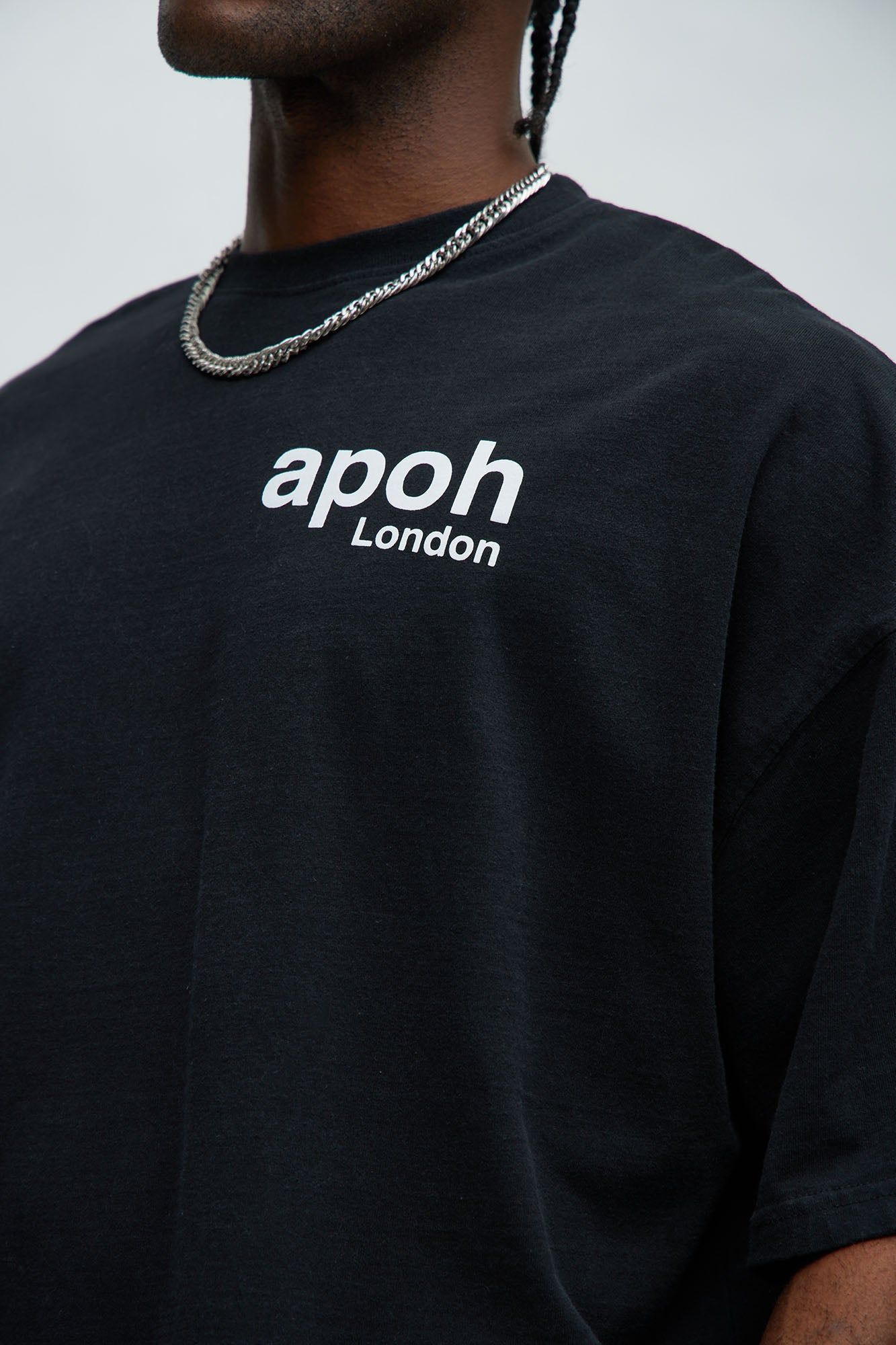 Vincent Van Gogh Starry Night Oversized Short Sleeve Tee - Black sold by Fashion Nova product image thumbnail 3