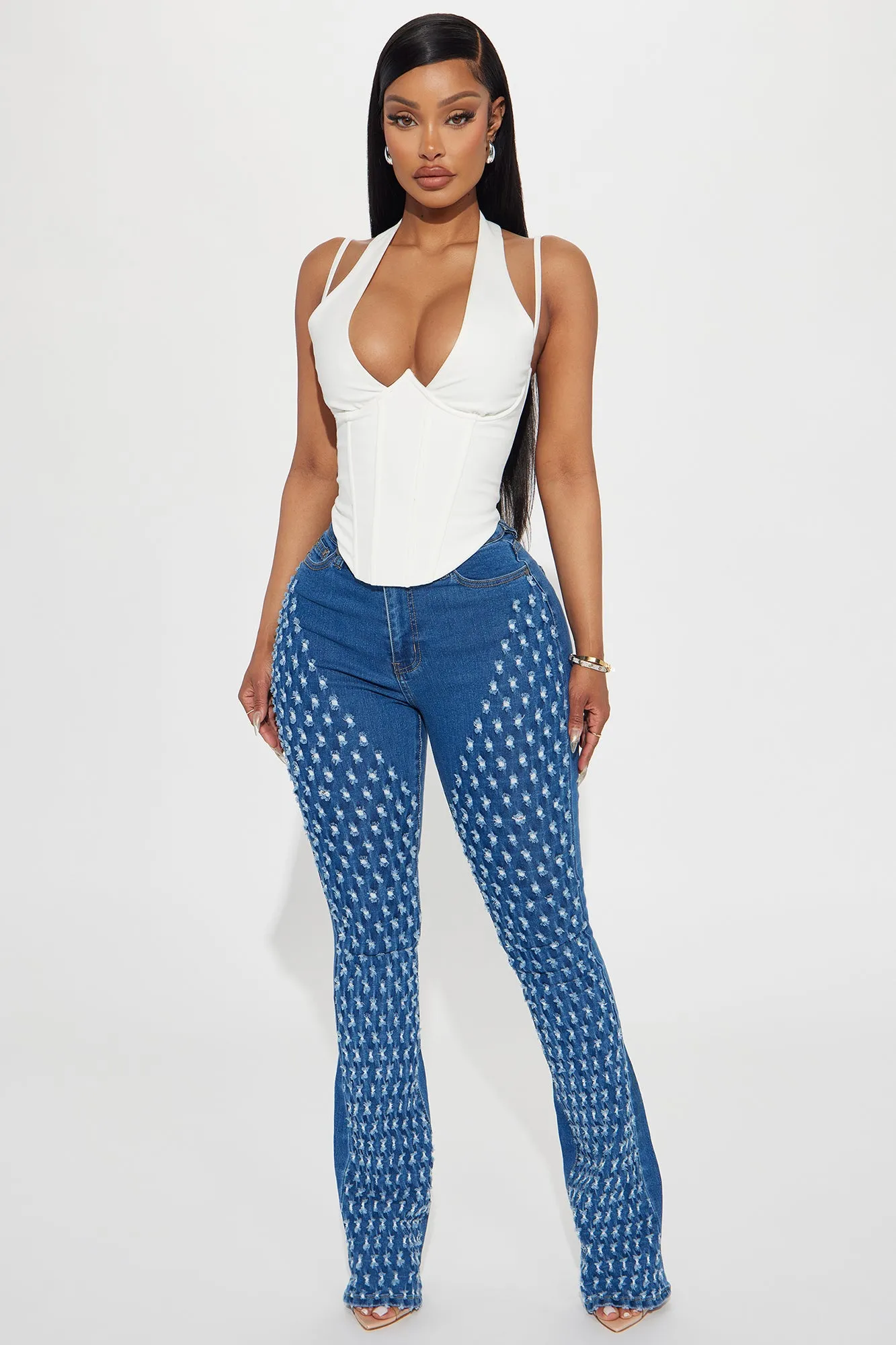 No Rival Halter Top - Ivory sold by Fashion Nova product image thumbnail 2