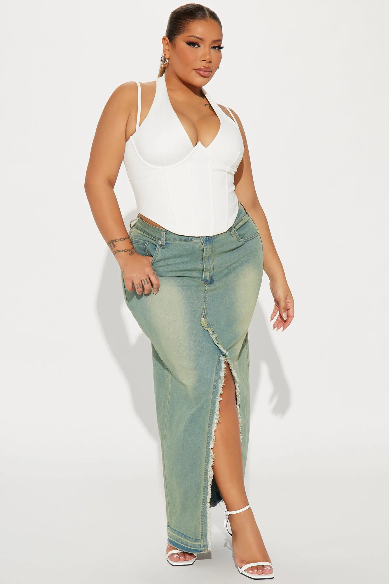 No Rival Halter Top - Ivory sold by Fashion Nova product image thumbnail 5