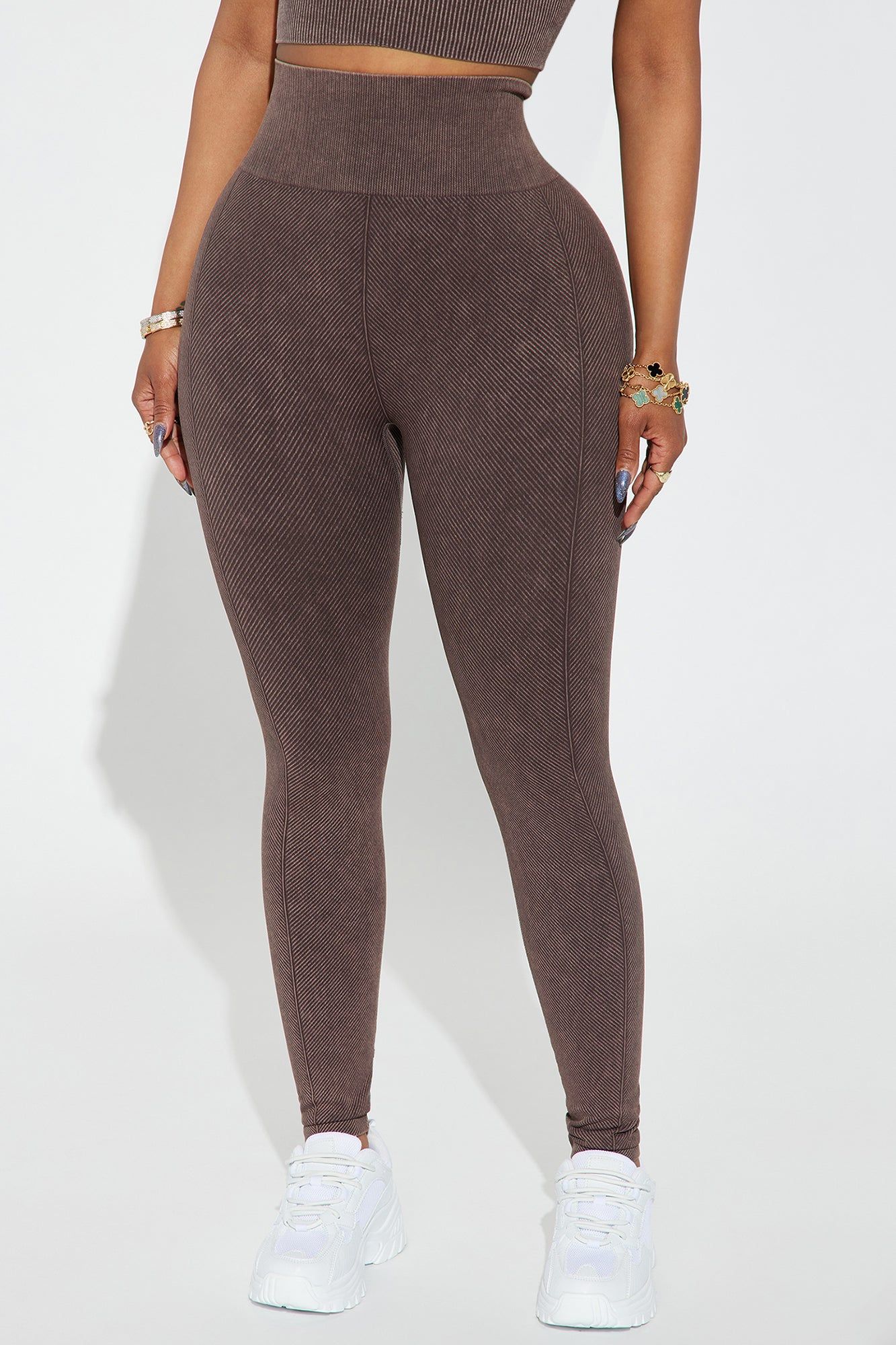 Keep The Focus Active Legging - Mocha sold by Fashion Nova product image thumbnail 2