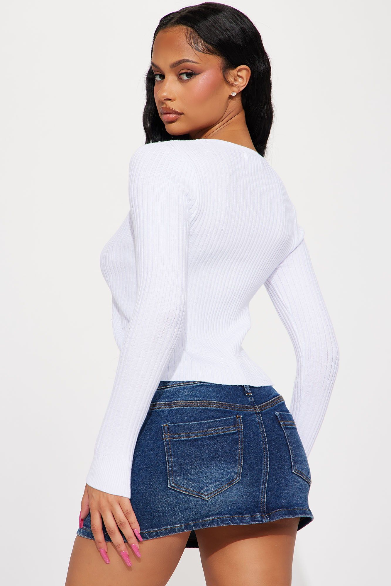 Sweet Talks Cardigan - Off White sold by Fashion Nova product image thumbnail 3
