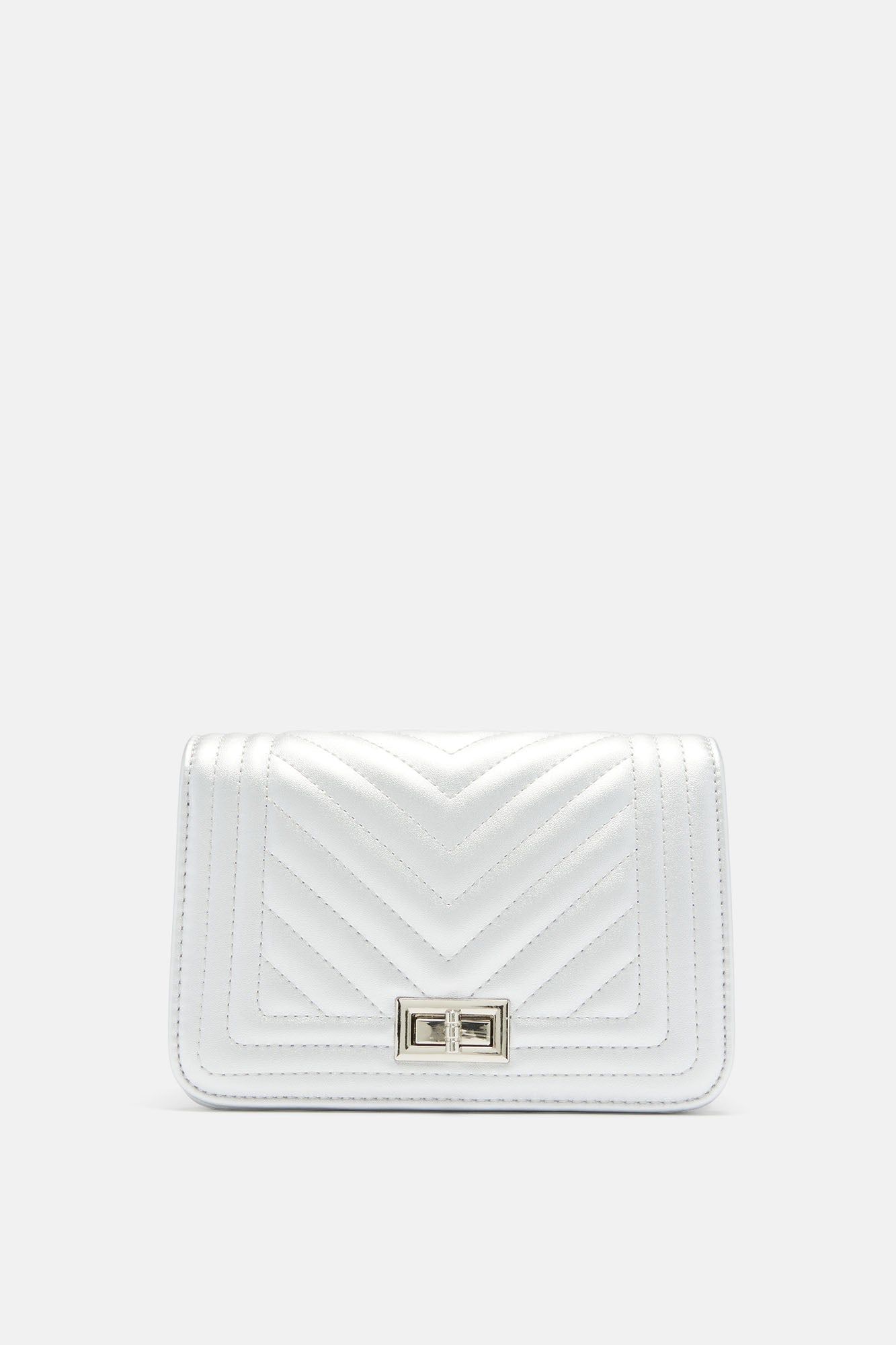 Leather Lady Crossbody - Silver sold by Fashion Nova product image thumbnail 4