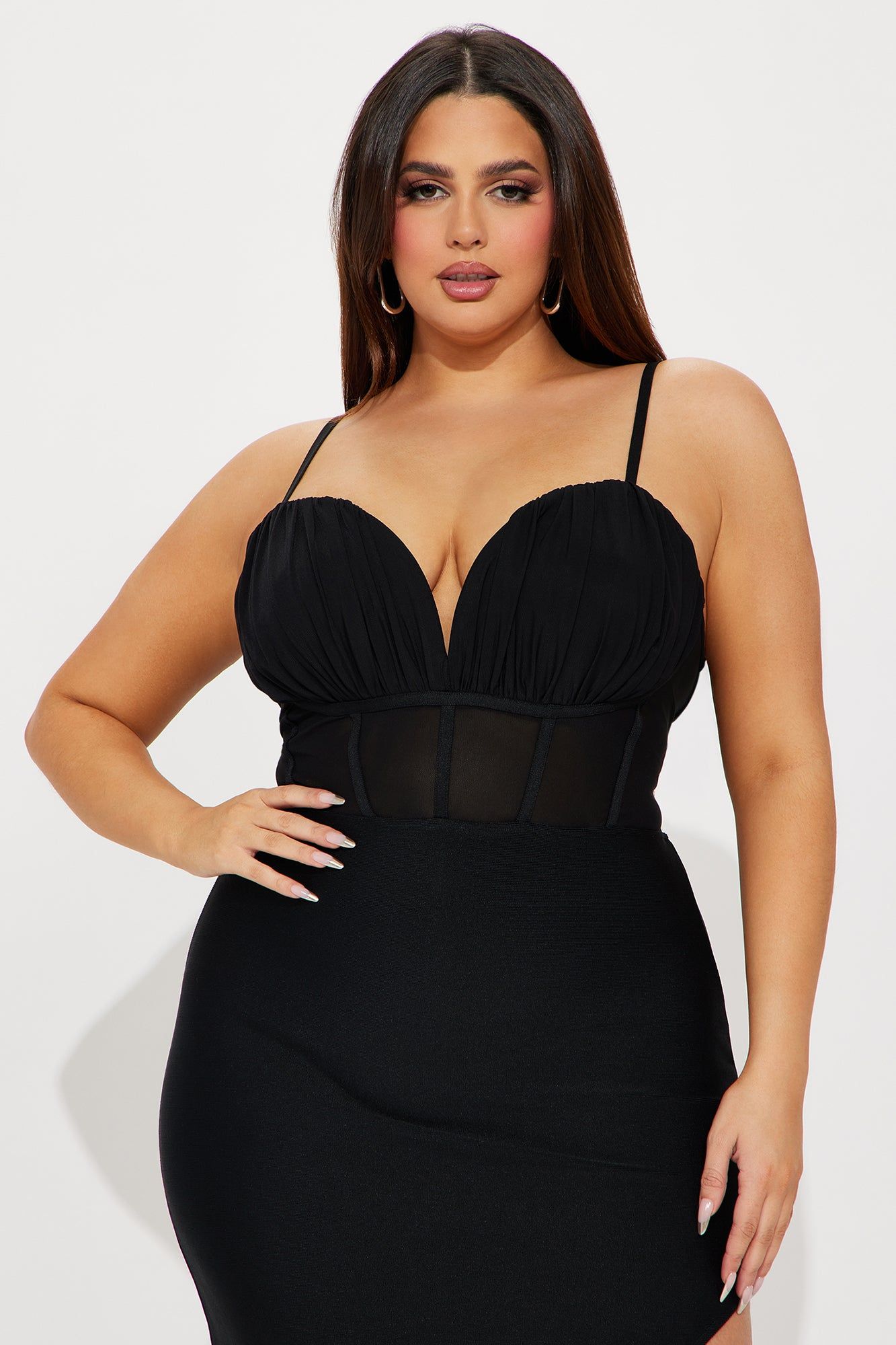Michelle Bandage Midi Dress - Black sold by Fashion Nova product image thumbnail 5